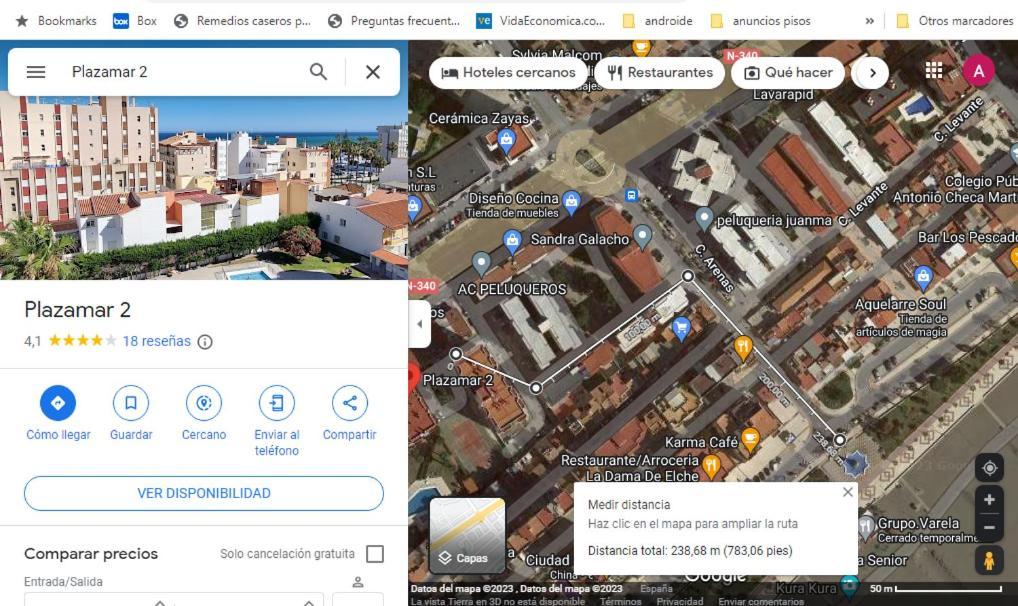 1 Hab, Confort 4 Plazas A 180M Playa, Plazamarcentro 2 Торре-дель-Мар Экстерьер фото